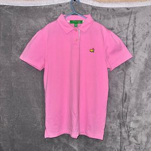 Pink Masters Golf Shirt